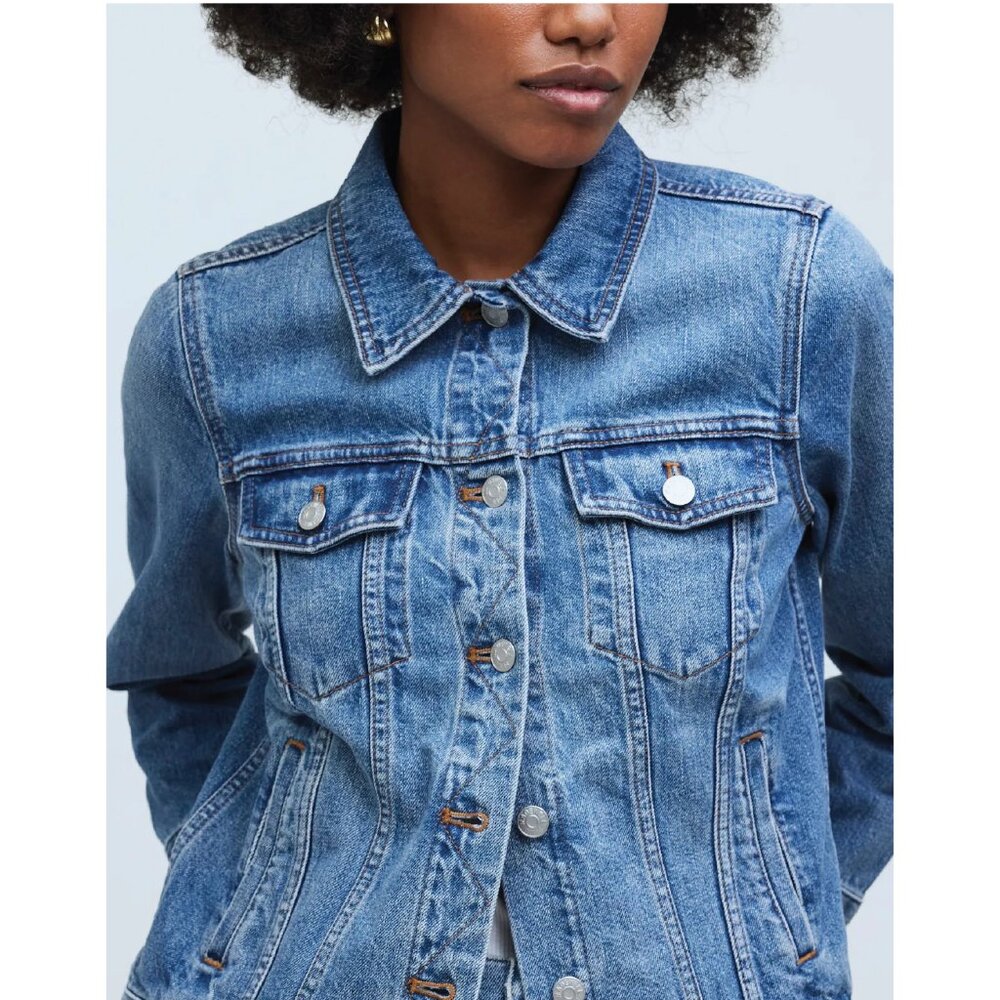 NWOT Madewell The Jean Jacket in Medford Wash - XS